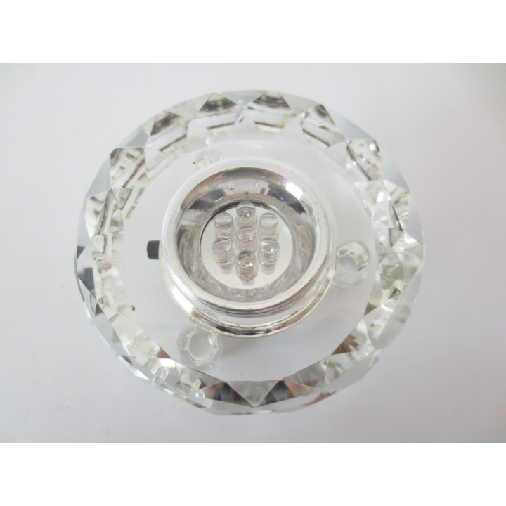 Crystal display laser lamp round