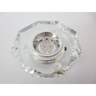 Crystal display lamp with adapter