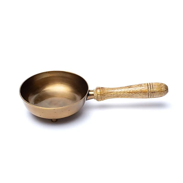 Brûle-encens pot en laiton | Pieralune