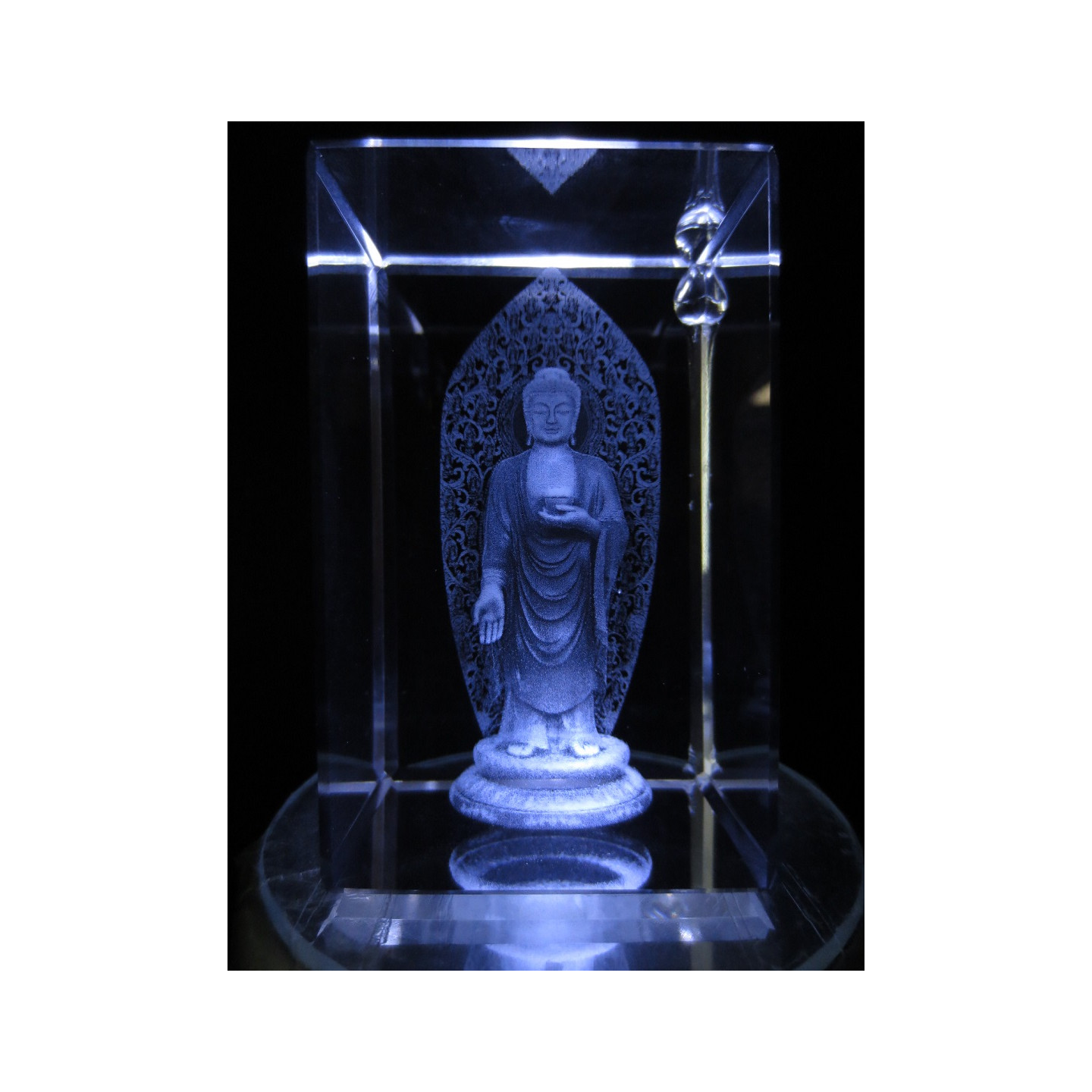 3D Crystal Laser Engraving Block – Guanyin