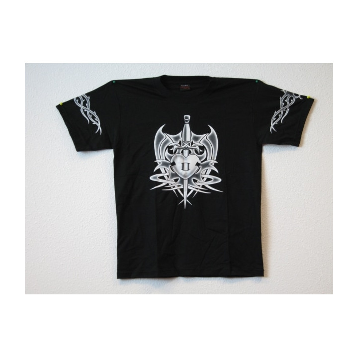 Tribal t-shirt with fantasy figure