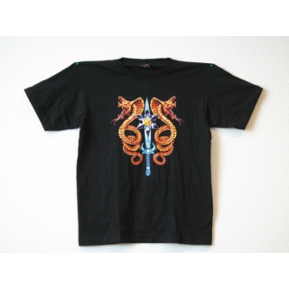 T-shirt Dragons with sword