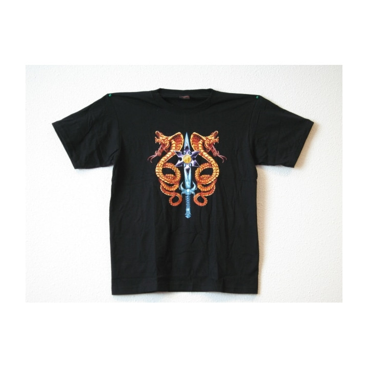 T-shirt Dragons with sword