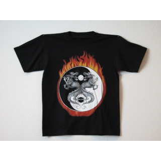 T-shirt Dragons in Yin Yang