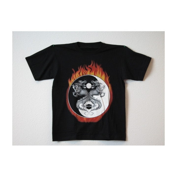 T-shirt Dragons in Yin Yang