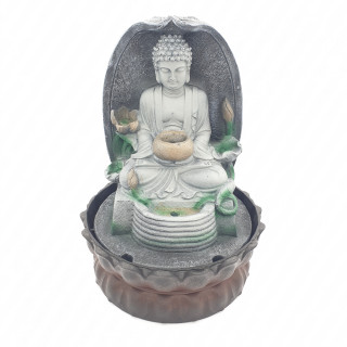 Meditation LED Lighting Buddha Fountain Small (16100)