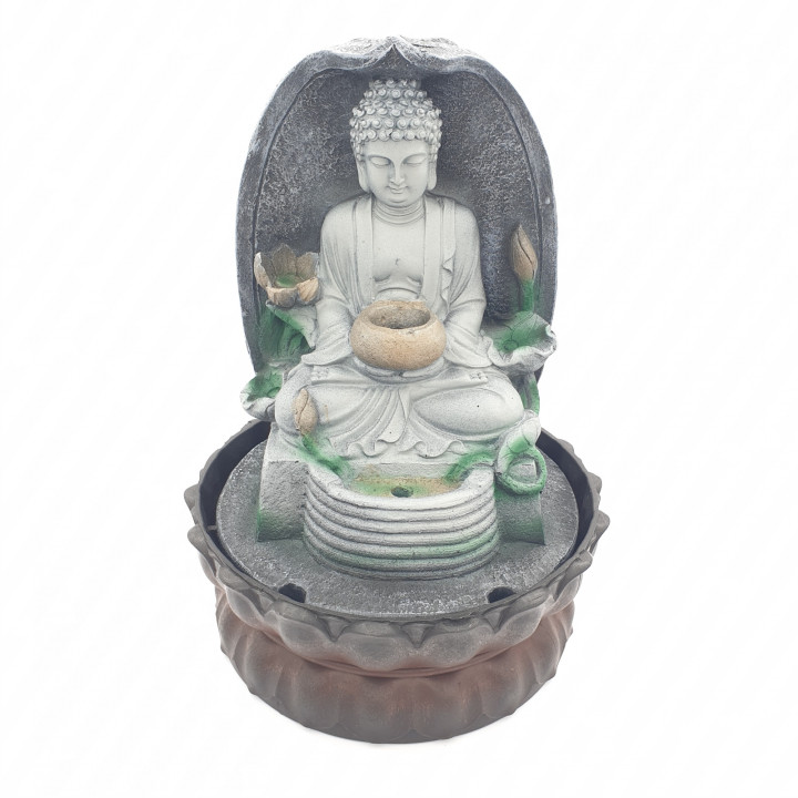 Meditation LED Lighting Buddha Fountain Small (16100)