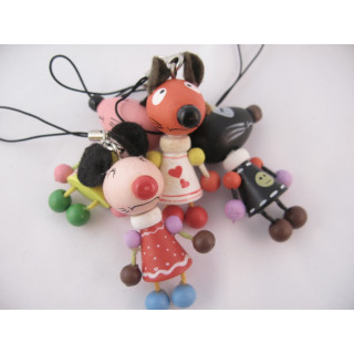 Lucky Mouse Pendants