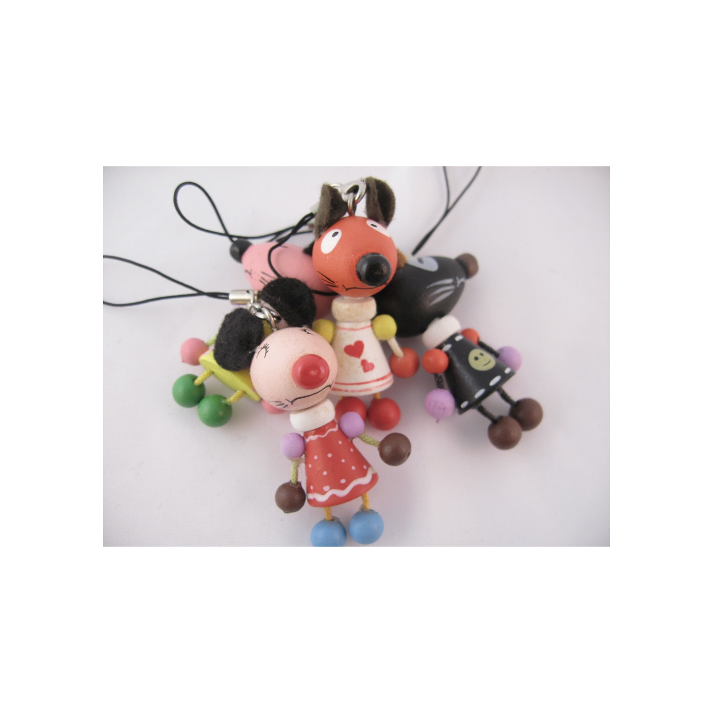 Lucky Mouse Pendants