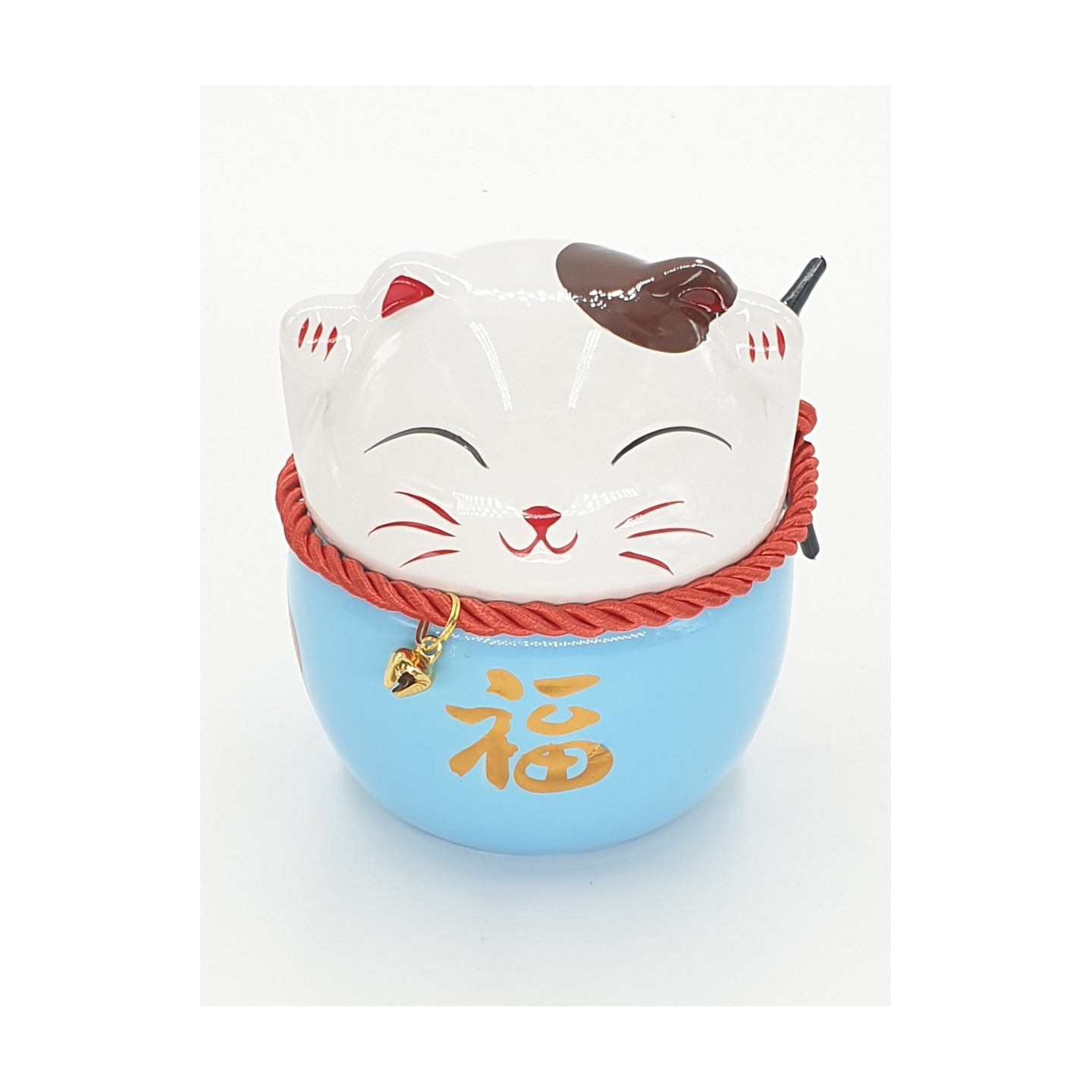 Wholesale - Lucky cat money box Blue