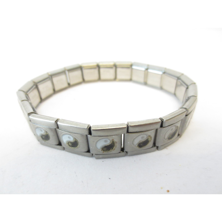 Metal Ying yang bracelet