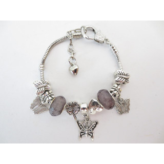 Pandora bracelet butterfly silver