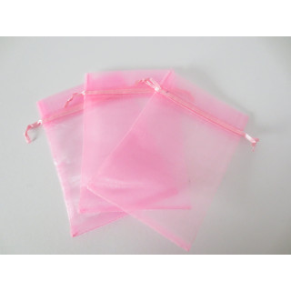 Organza Gift Bag Pink 20 x 30cm