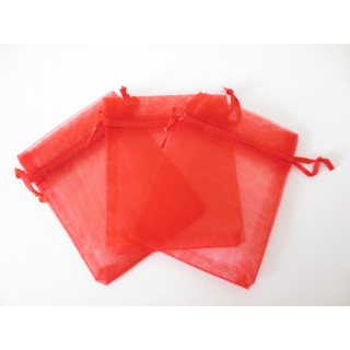 Organza Gift Bag Red 20 x 30cm