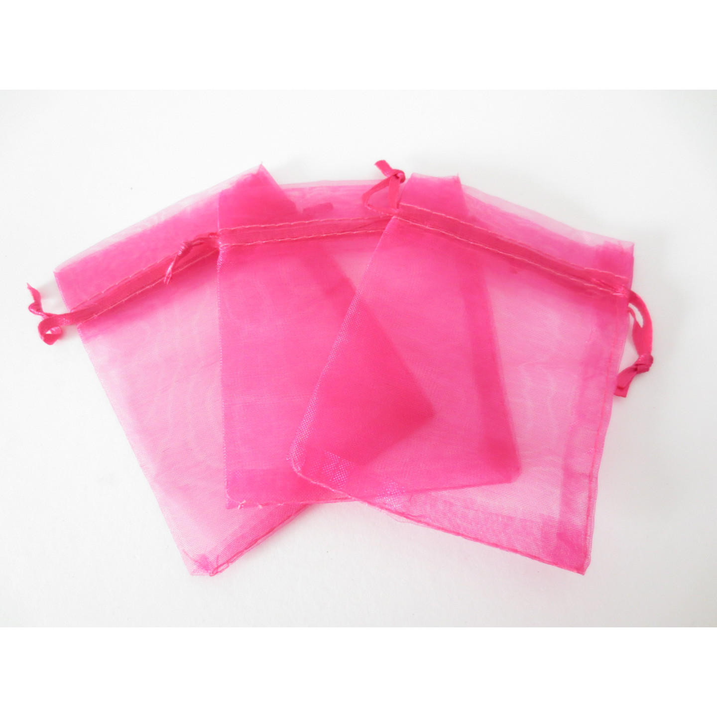 Organza Gift Bag fuchsia 17 x 23cm