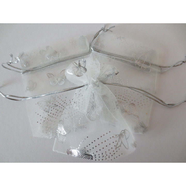 Batterfly White - 13cm x 20cm