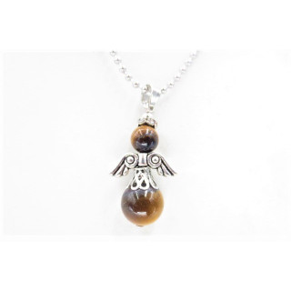 Angel necklace - tigereye