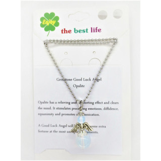 Angel necklace - Opal