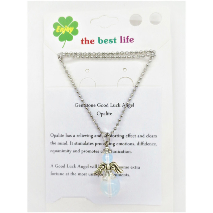 Angel necklace - Opal