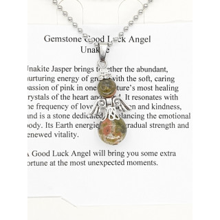 Wholesale - Angel necklace Unakite