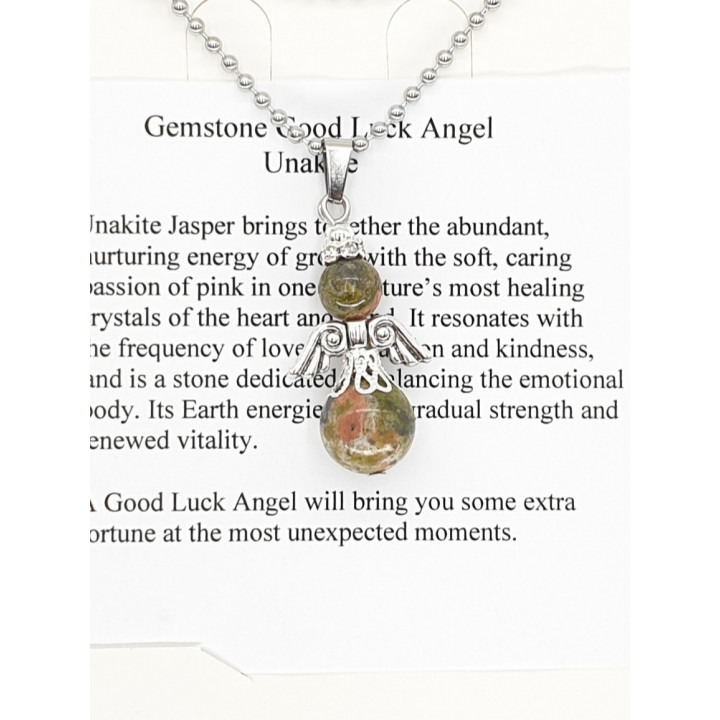 Wholesale - Angel necklace Unakite