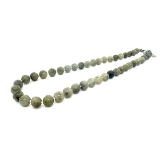 Wholesale 8 mm Labradorite Beaded Necklace (without Box)