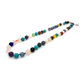 Wholesale 8 mm Mixed Beaded Necklace (without Box)