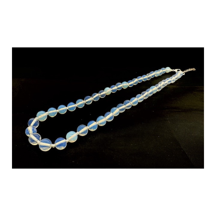 Wholesale 8 mm Opal Beaded Necklace (without Box)