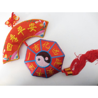 YinYang lucky hanger Si Ji Ping An