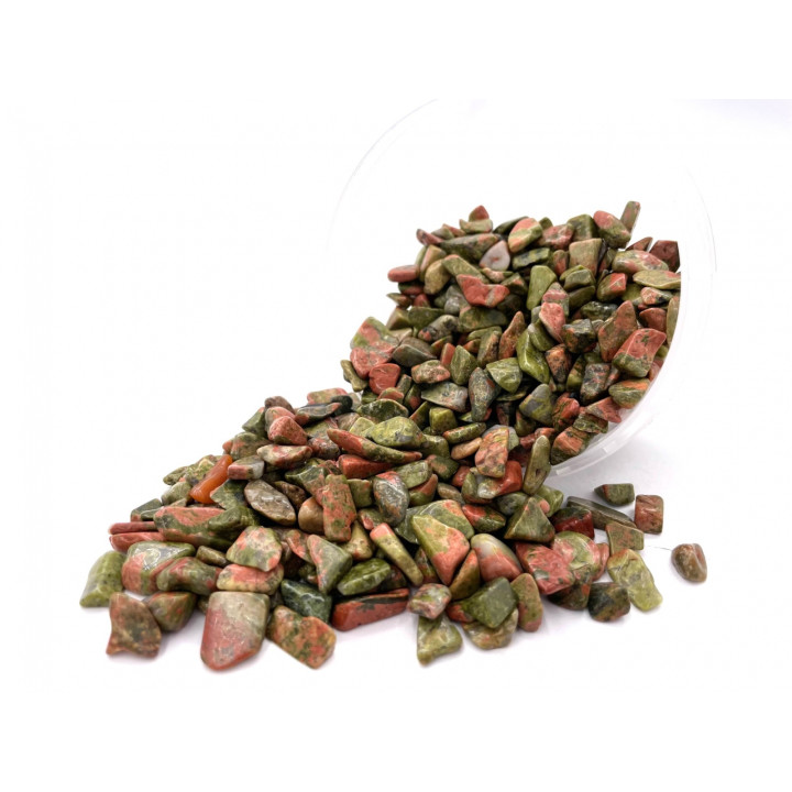 Wholesale - Gemstone Cluster Unakite 8-12mm