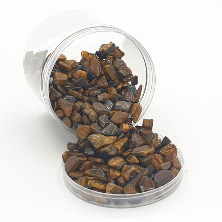 Wholesale - Tiger's Eye Gemstone Cluster 8-12mm