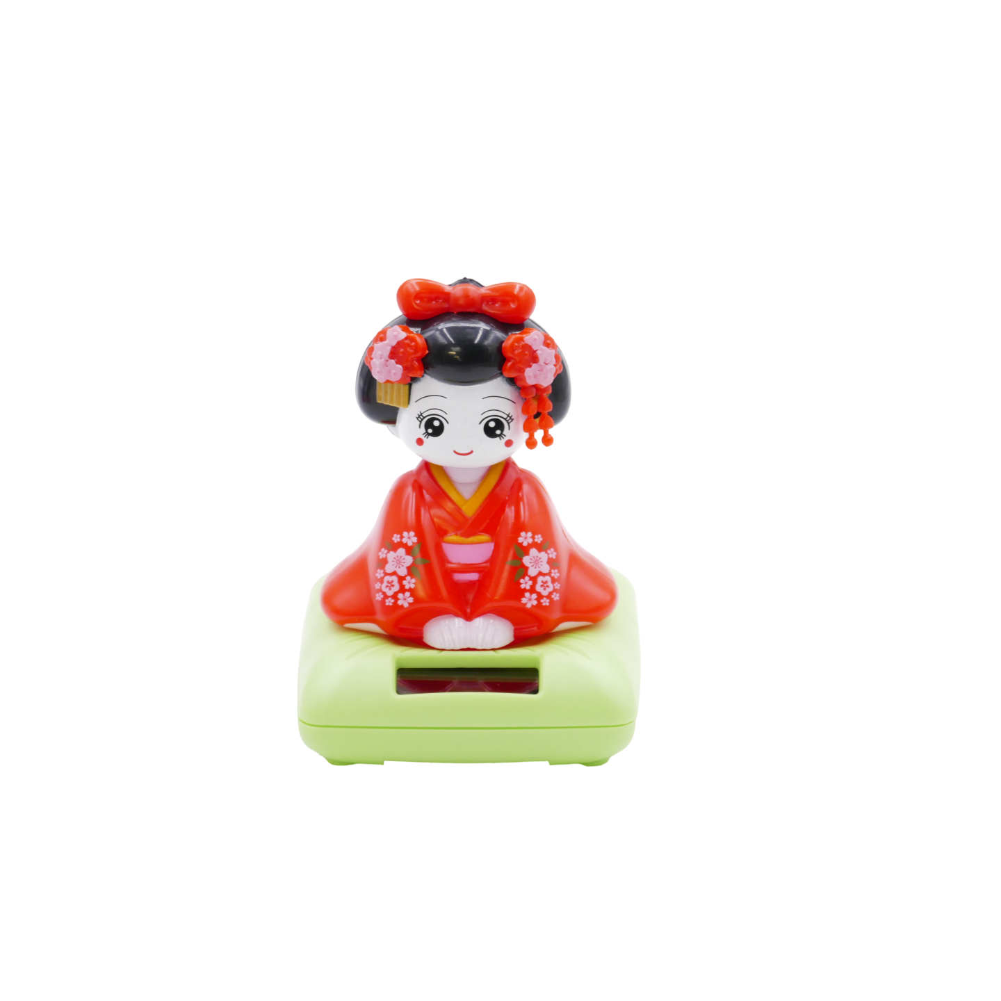 Japanese Geisha Solar Light - Red