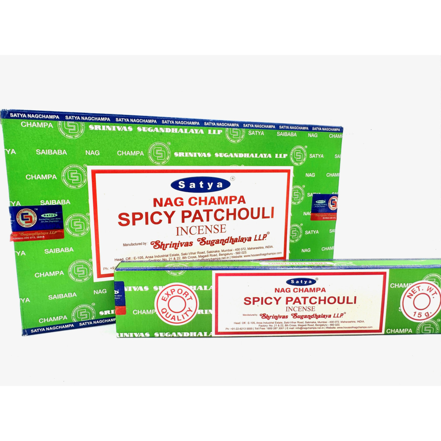 Satya Nag Champa - Spicy Patchouli 15g