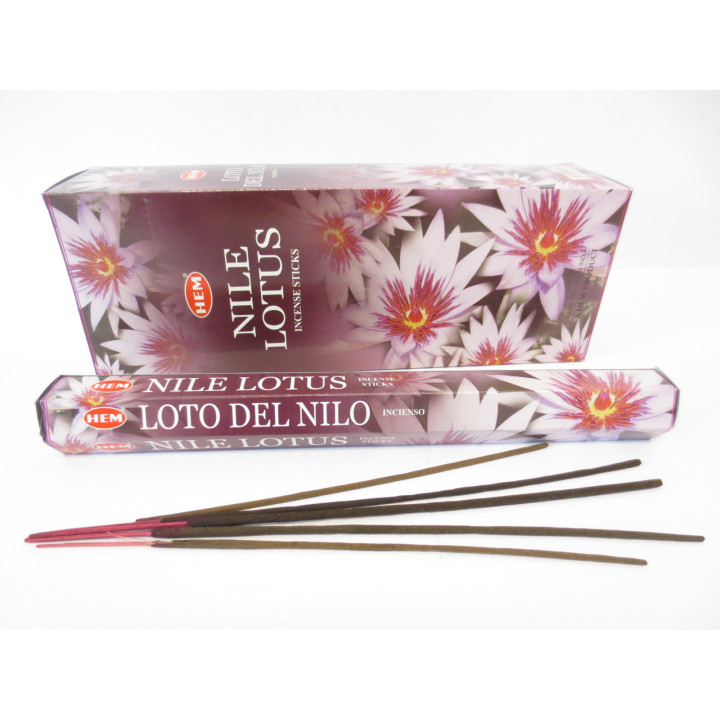 HEM Hexa Incense Sticks - Nile Lotus