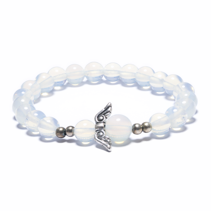 8mm Angel Bracelet without Box - Opal