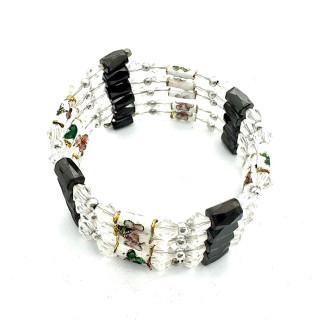 Magnetic Wrap Bracelet with Beads