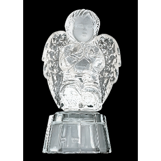 Crystal Glass Kneeling Praying Angel