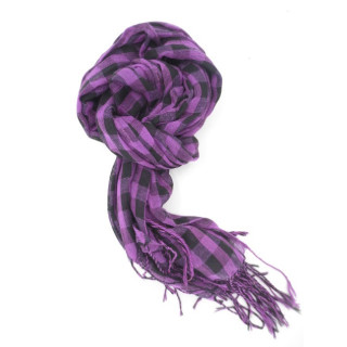 Arafat with squares purple/black