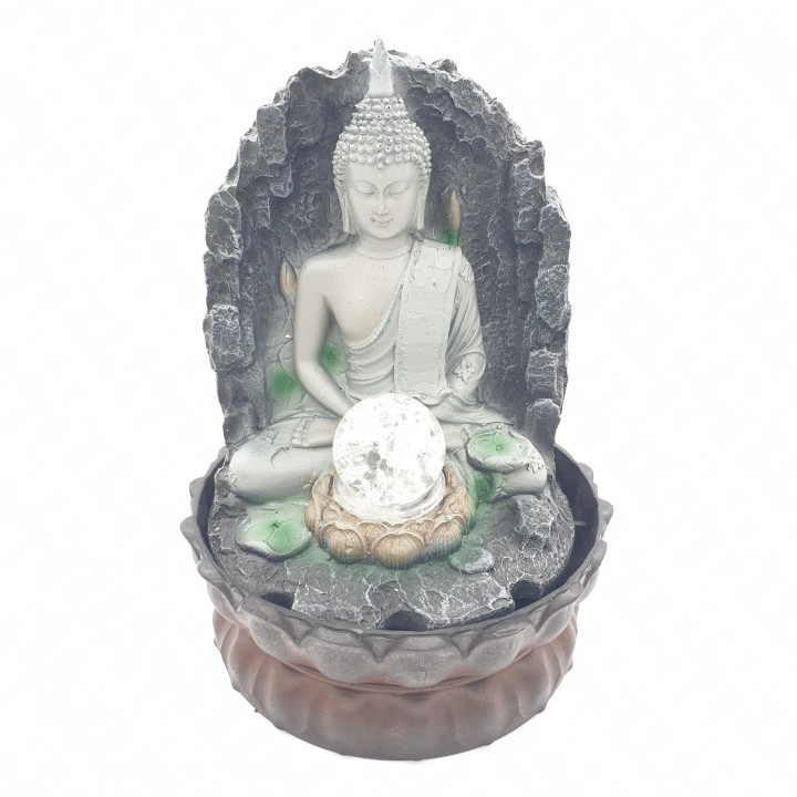 Meditation LED Lighting Thai Buddha Fountain Small (18003)