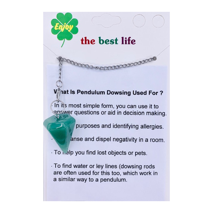 Gemstone Pendulum Wholesale - Aventurine