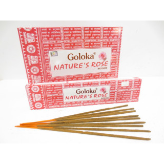 Goloka Nature's Rose Incense Sticks