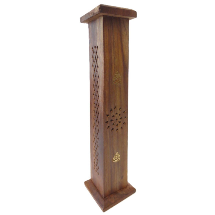 Wooden Incense Tower Luxury - Ganesh (2 pieces)