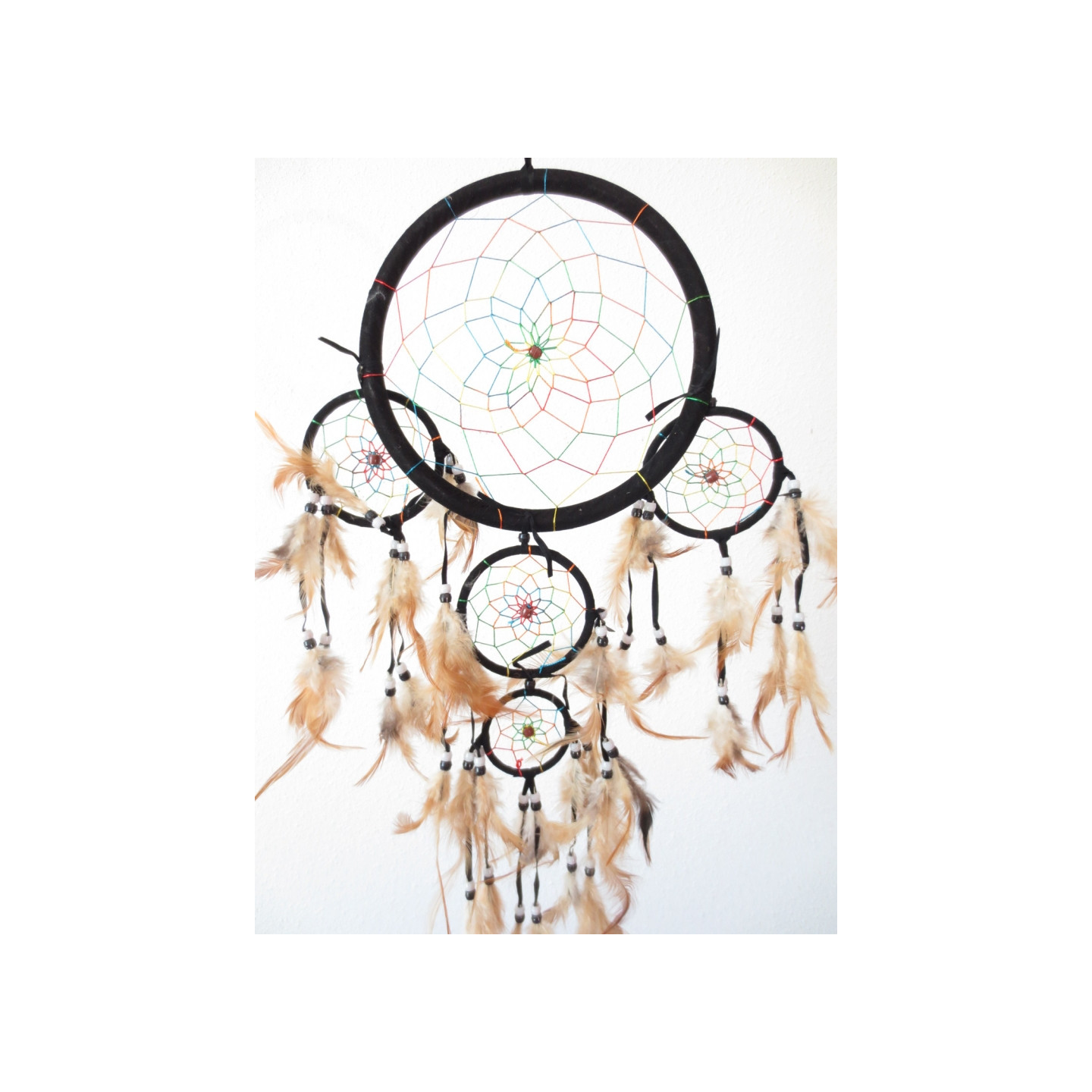 21cm Round Dreamcatcher 1 + 4 (6 pieces)