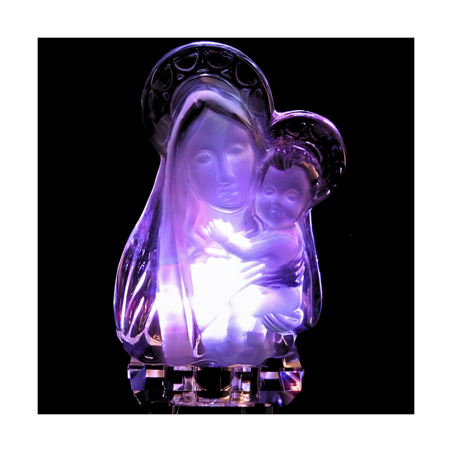 Crystal flat Maria met kindje