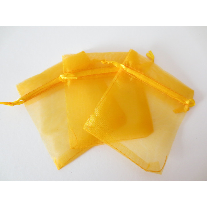 Organza Gift Bag 10 x 15 cm - Gold ()