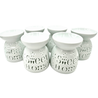 Oil Burner Set Sweet Home White ()