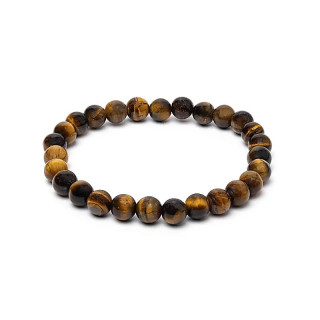 Bracelet pour poignet large en œil de tigre | Pieralune