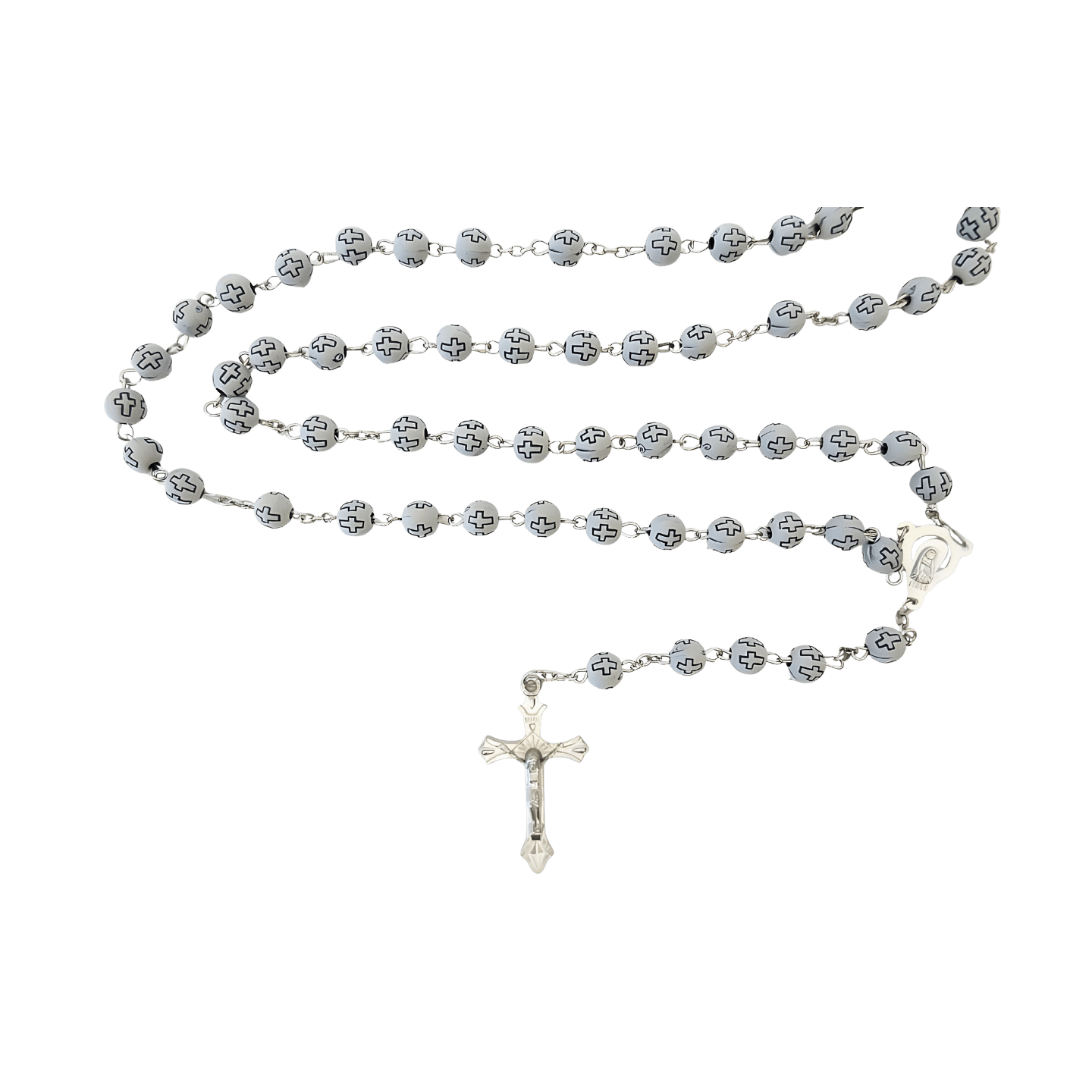 Rozenkrans White with cross II