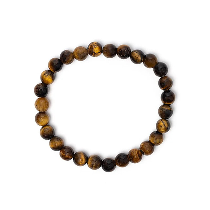 Bracelet pour poignet large en œil de tigre | Pieralune