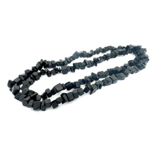 Wholesale 10 mm Black Onyx Gemstone Chip Necklace